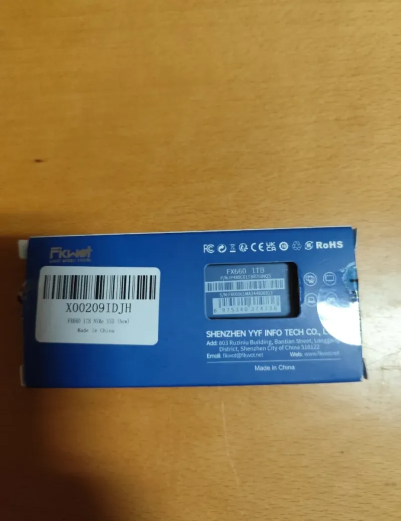 SSD Fikwot Jupiter 1TB PCIe 4.0 afbeelding 3
