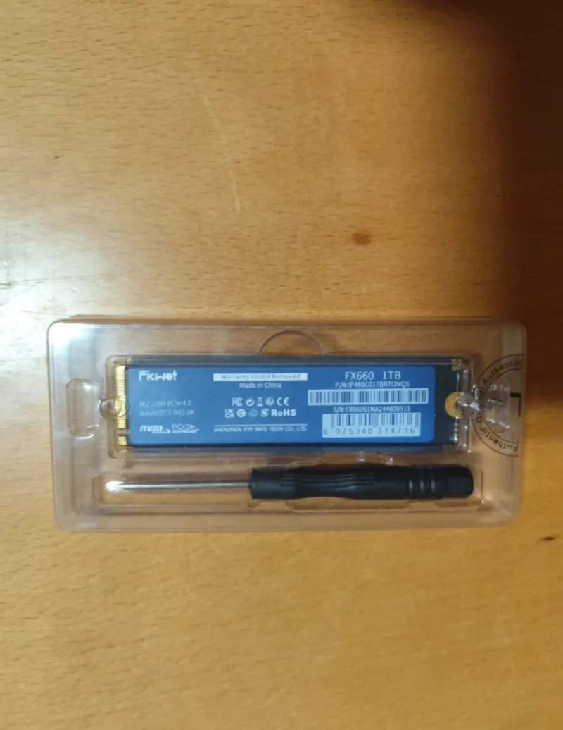 SSD Fikwot Jupiter 1TB PCIe 4.0 afbeelding 5