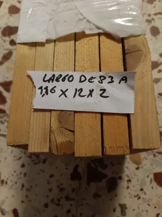 Tablas de madera 116x12x2