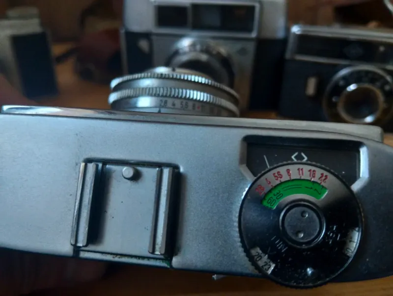 Lote 4 Cámaras Vintage Agfa Silette/Selecta afbeelding 9