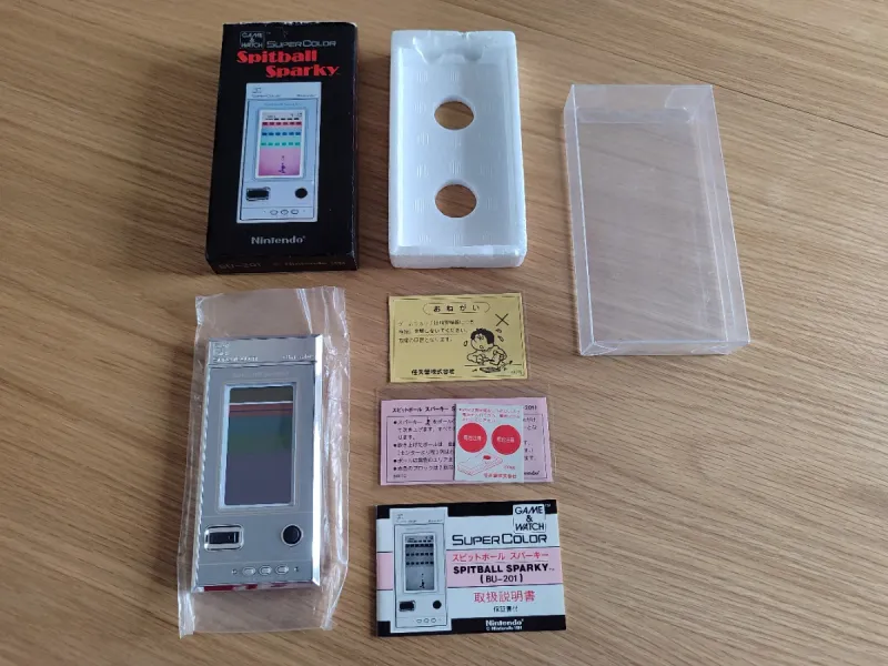 Nintendo Game & Watch Spitball Sparky BU-201