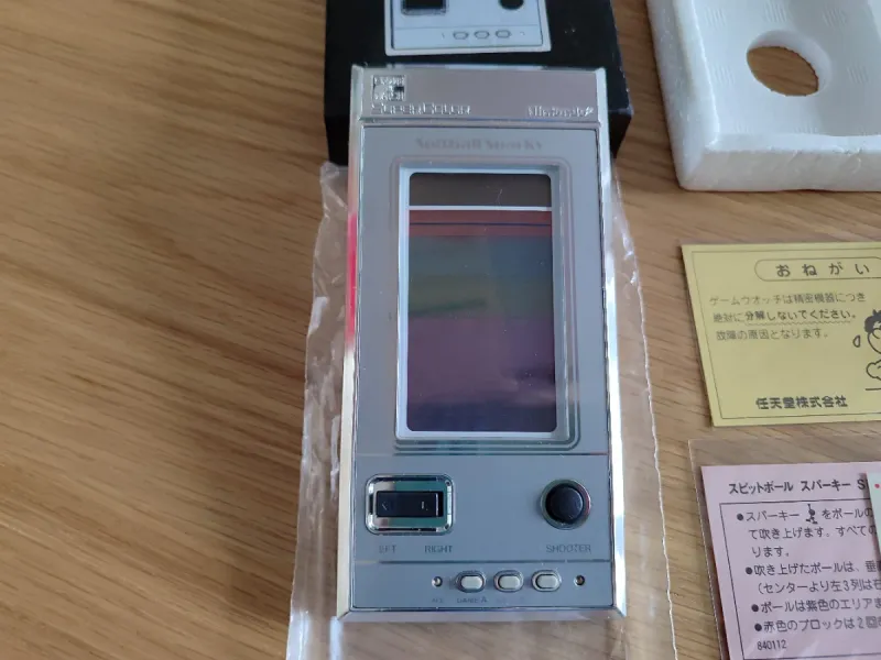 Nintendo Game & Watch Spitball Sparky BU-201 afbeelding 2