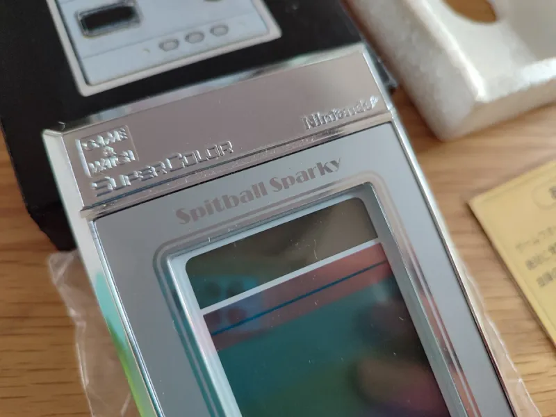Nintendo Game & Watch Spitball Sparky BU-201 afbeelding 4