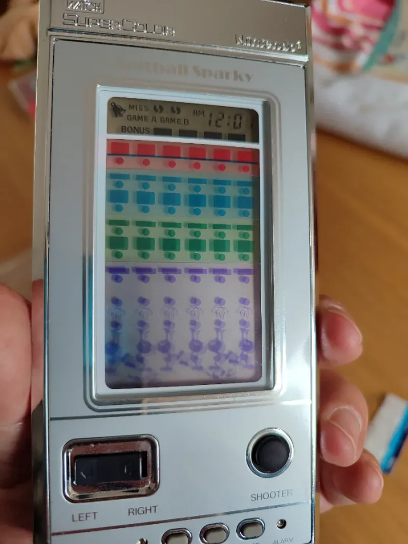 Nintendo Game & Watch Spitball Sparky BU-201 afbeelding 7