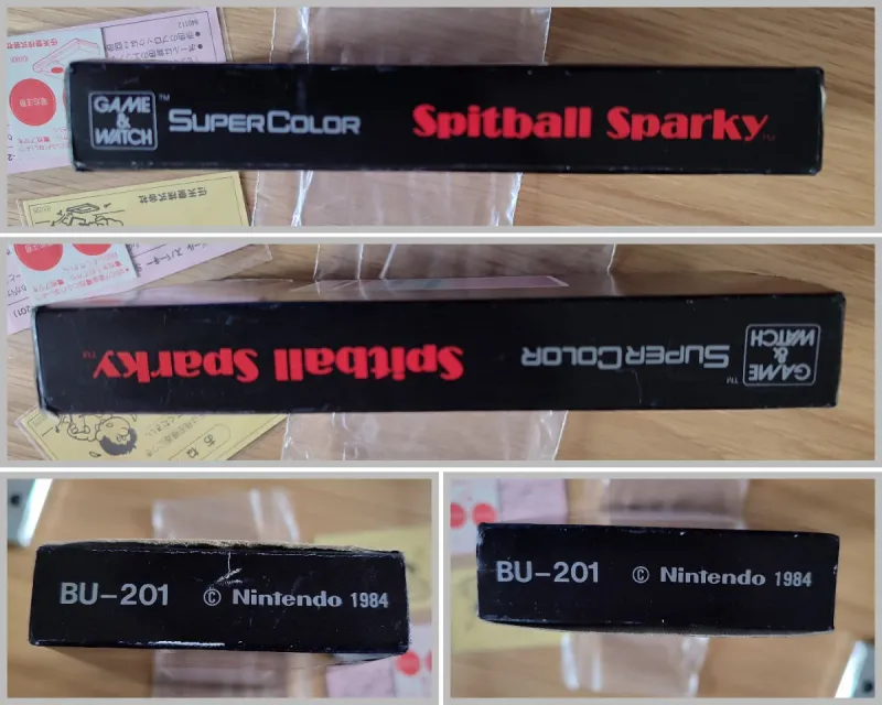Nintendo Game & Watch Spitball Sparky BU-201 afbeelding 9