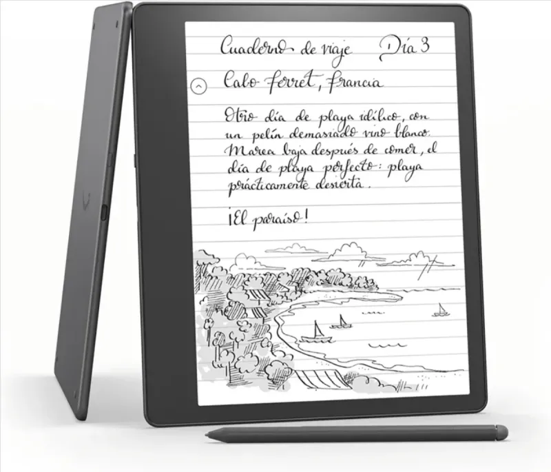 Amazon Kindle Scribe Negro/Gris con funda 16gb.