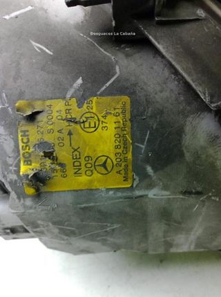 A2038201161 faro izq mercedes benz clase 20009892