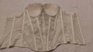 Corse de novia  encaje blanco Gemma