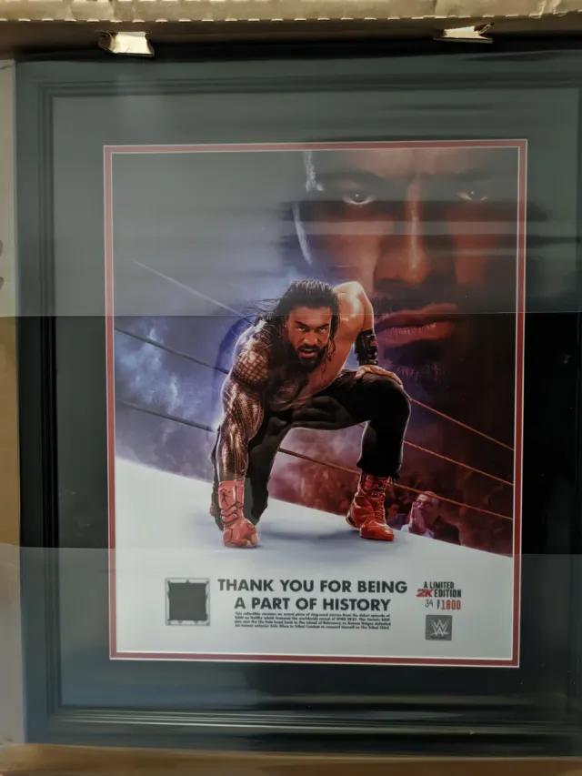 Cuadro WWE 2K25 Roman Reigns Edición Limitada