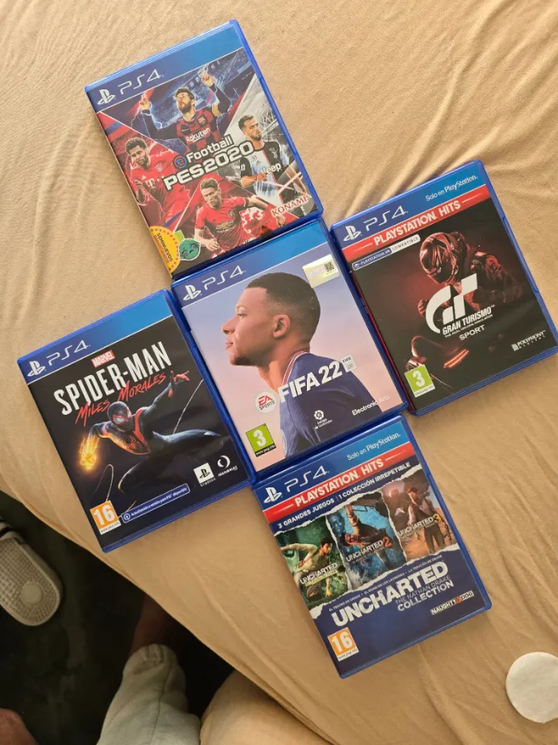 PS4 Juegos: PES 2020, FIFA 22, Gran Turismo Sport,