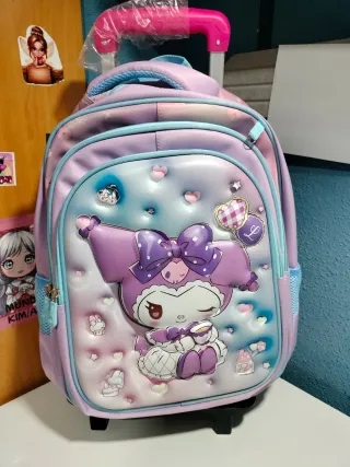 Mochila Kuromi con ruedas