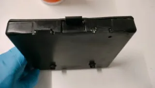 Portadocumentos Yamaha SR 250 Special Negro