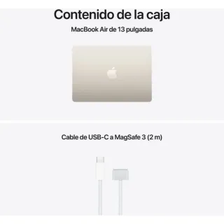 MacBook Air 13 M5 16GB 512GB 8-Core GPU Blanco Est