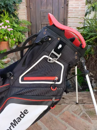Bolsa de Golf TaylorMade Negra y Roja