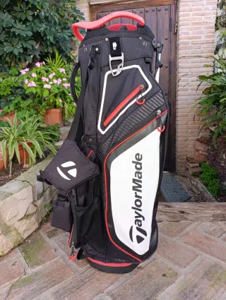 Bolsa de Golf TaylorMade Negra y Roja
