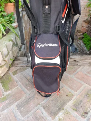 Bolsa de Golf TaylorMade Negra y Roja