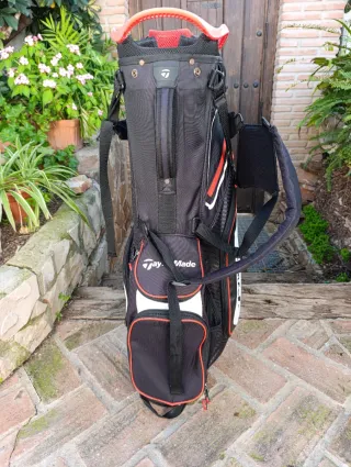 Bolsa de Golf TaylorMade Negra y Roja