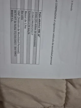 Patín Eléctrico E9B 10 Lumax