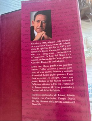 Libro Memorias del marqués de Soloancho