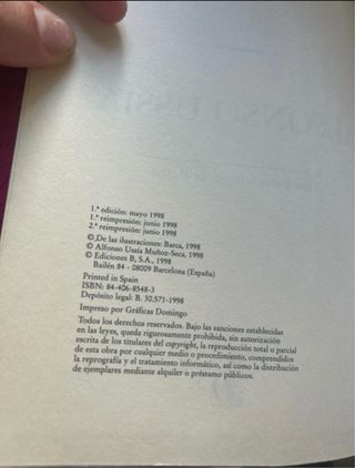 Libro Memorias del marqués de Soloancho