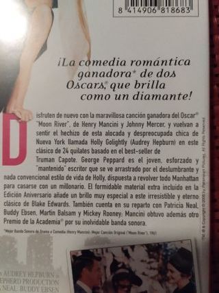 DVD Desayuno con Diamantes Ed. Aniversario