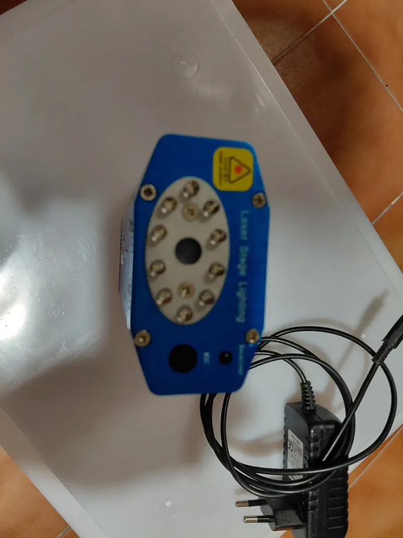Luz Láser DJ 5 Dibujos 3 Colores afbeelding 2