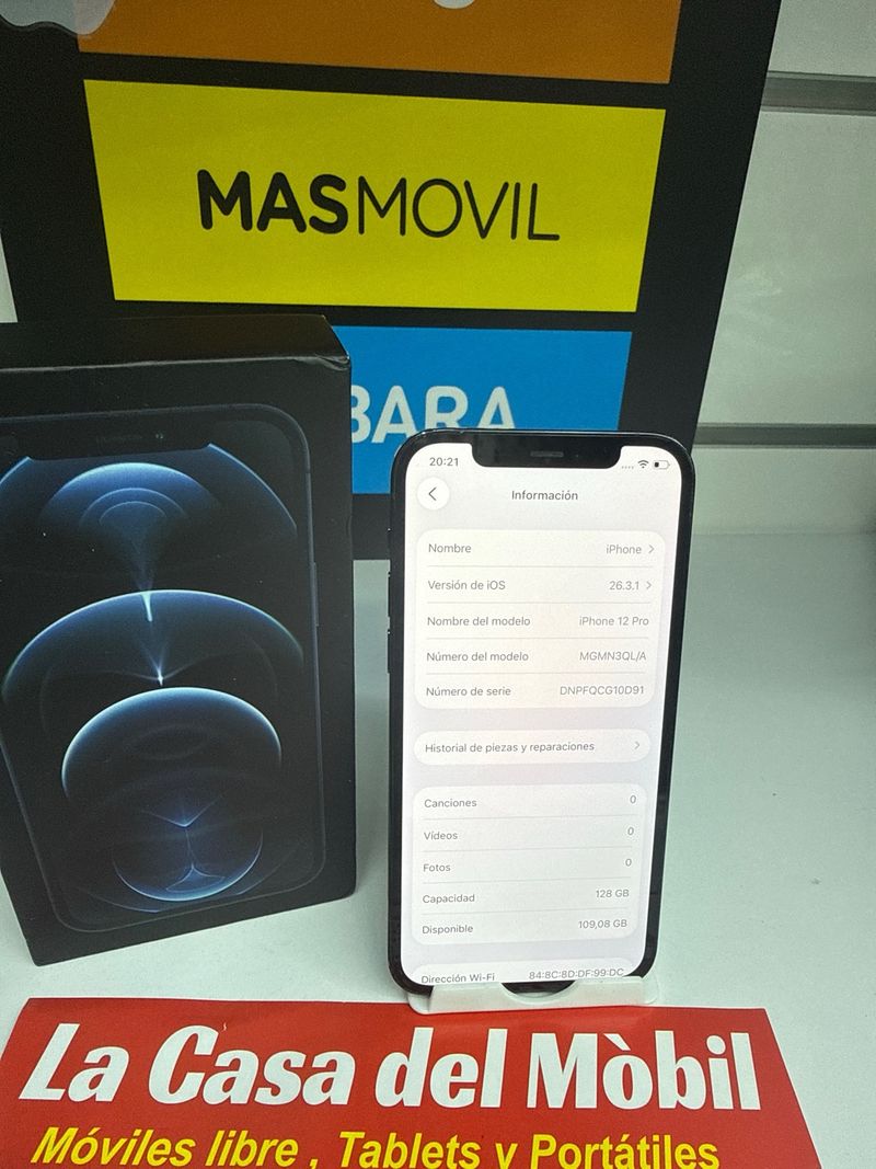 Iphone 12 pro 128GB con caja original afbeelding 9