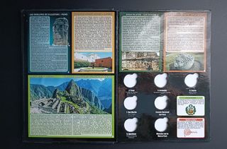 ÁLBUM PARA COLECCIÓN RIQUEZA Y ORGULLO DEL PERÚ.