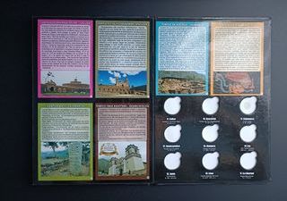 ÁLBUM PARA COLECCIÓN RIQUEZA Y ORGULLO DEL PERÚ.