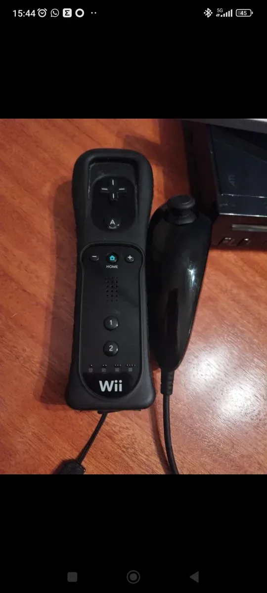 Nintendo Wii Retrocompatible Negra afbeelding 2