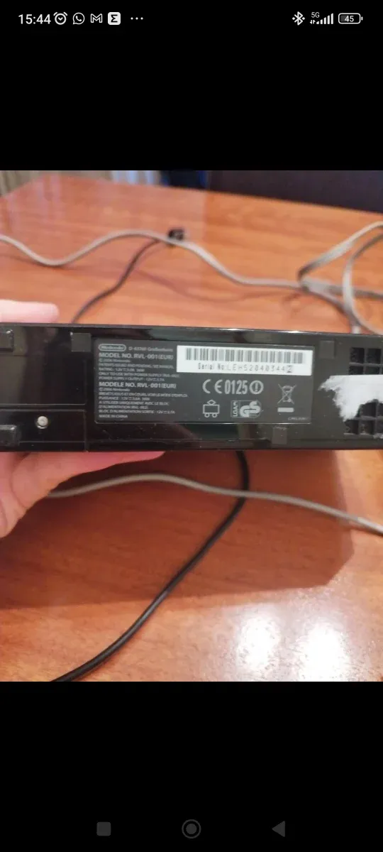 Nintendo Wii Retrocompatible Negra afbeelding 6