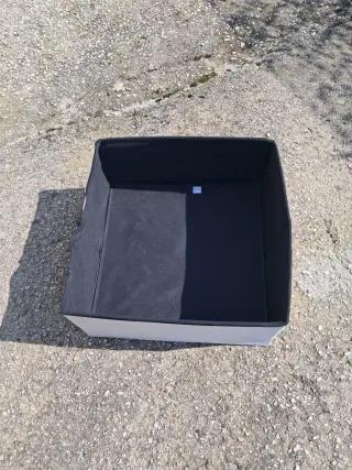 Pouf contenitore Mastrobianco 63x33 cm