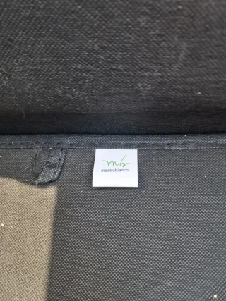 Pouf contenitore Mastrobianco 63x33 cm