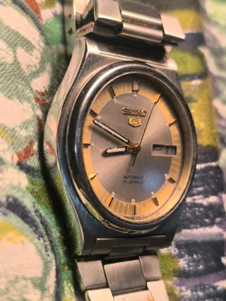 Reloj Seiko 5 Automático Vintage