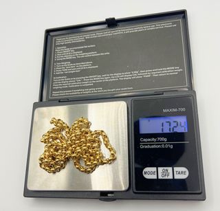 Cadena Rolo Oro 18k 17.24 gr