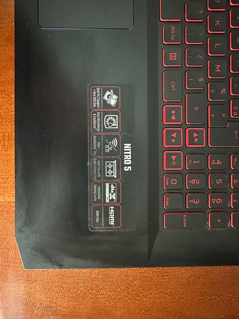 Portátil Gaming Acer Nitro 5 AN515-57 afbeelding 2