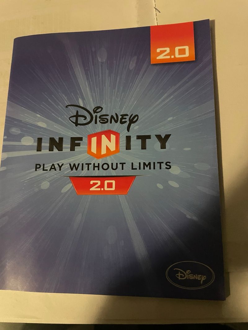 Manual del juego PS3 Disney Infinity 2.0
