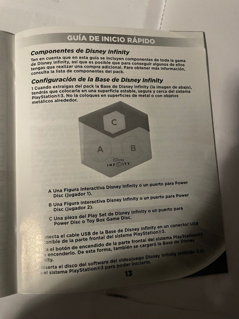 Manual del juego PS3 Disney Infinity 2.0 afbeelding 3