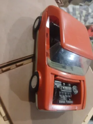 Coche Playmobil Naranja motor