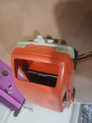 Coche Playmobil Naranja motor