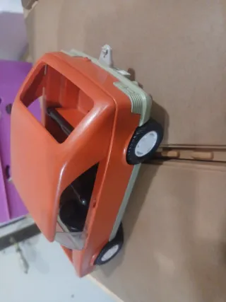 Coche Playmobil Naranja motor