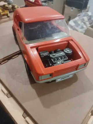 Coche Playmobil Naranja motor