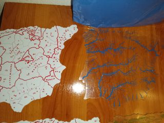 Plantillas Mapa España Antiguo