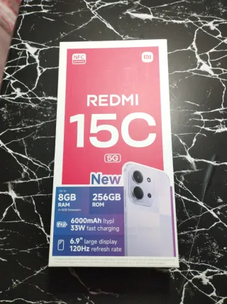 Xiaomi Redmi 15C 256GB NFC 33W Carga Rápida