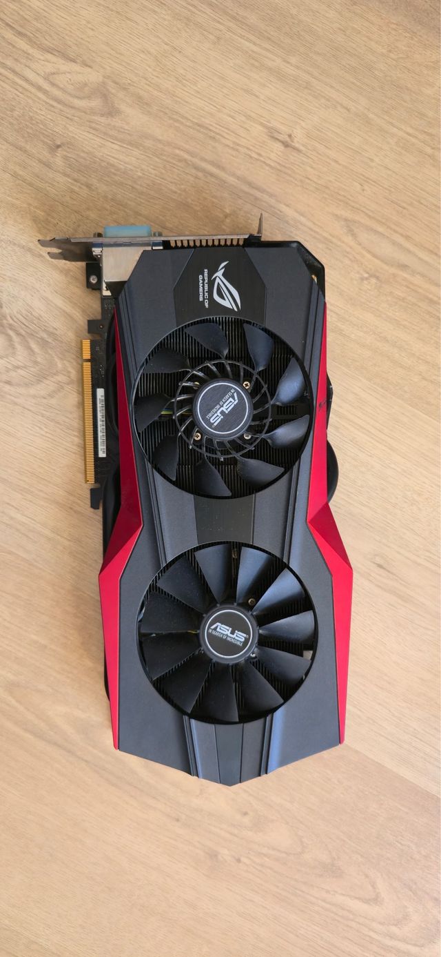 Tarjeta gráfica ASUS ROG 780 Ti Matrix Platinum