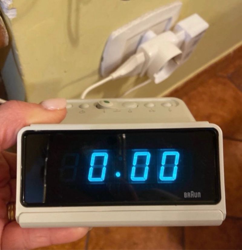Alarma digital Braun DN 30 blanca rara afbeelding 6