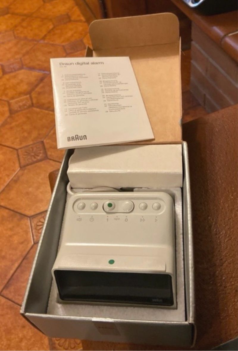 Alarma digital Braun DN 30 blanca rara afbeelding 7
