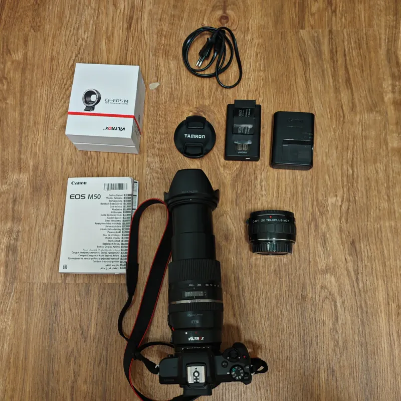 Kit Canon EOS M50 + Lente Tamron 16-300 NUEVO afbeelding 2