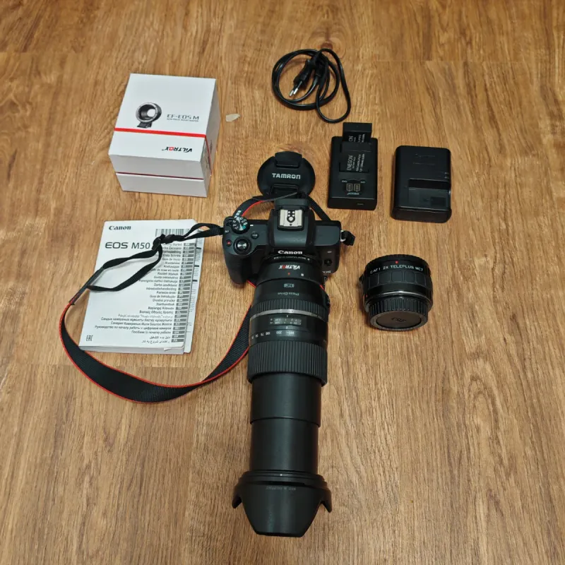 Kit Canon EOS M50 + Lente Tamron 16-300 NUEVO afbeelding 3