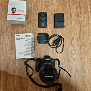 Kit Canon EOS M50 + Lente Tamron 16-300 NUEVO